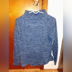 St. John's Bay Heathered Blue Pullover Size Small